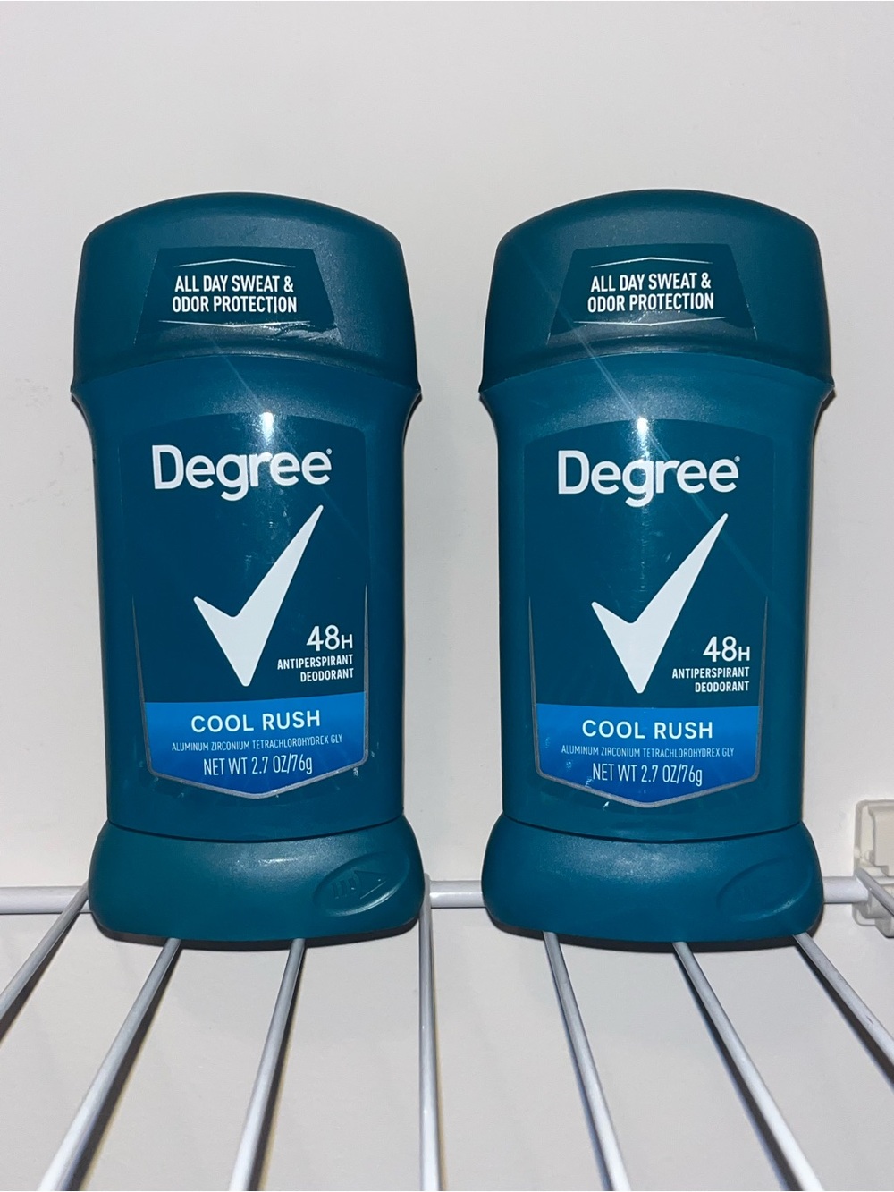 Men’s Degree Cool Rush Antiperspirant Deodorant Stick - Teal (2-Pack)